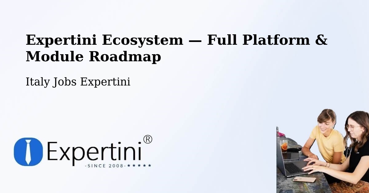 Expertini Ecosystem — Full Platform & Module Roadmap – Mango