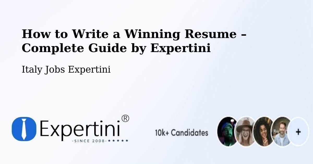 Resume Writing Guide for Job Seekers – Mango - Mango, Italy Jobs Expertini